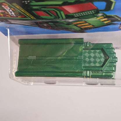 Hot Wheels Raijin Express Die-Cast Truck 57/250 HW Heavyweights 3/5 Green Collectible Toy