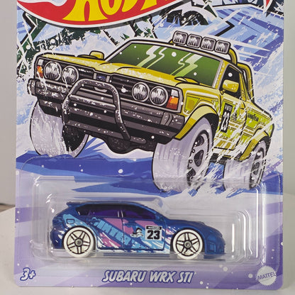 Hot Wheels Subaru WRX STI 2023 Christmas Edition Die-Cast Car  Limited Winter Series Collectible Toy  New In Box