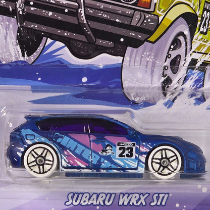 Hot Wheels Subaru WRX STI 2023 Christmas Edition Die-Cast Car  Limited Winter Series Collectible Toy  New In Box