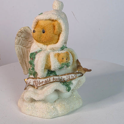 Cherished Teddies Stormi Hark The Herald Angels Sing Figurine 1996 Limited Edition Collectible