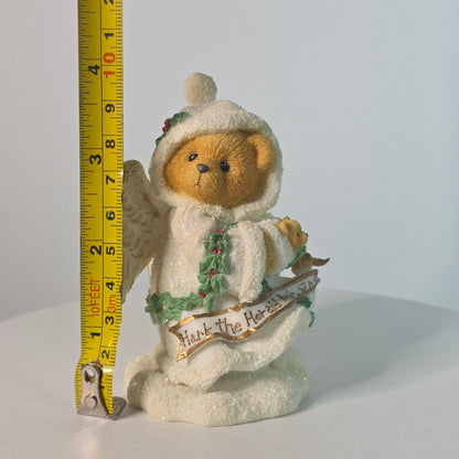 Cherished Teddies Stormi Hark The Herald Angels Sing Figurine 1996 Limited Edition Collectible