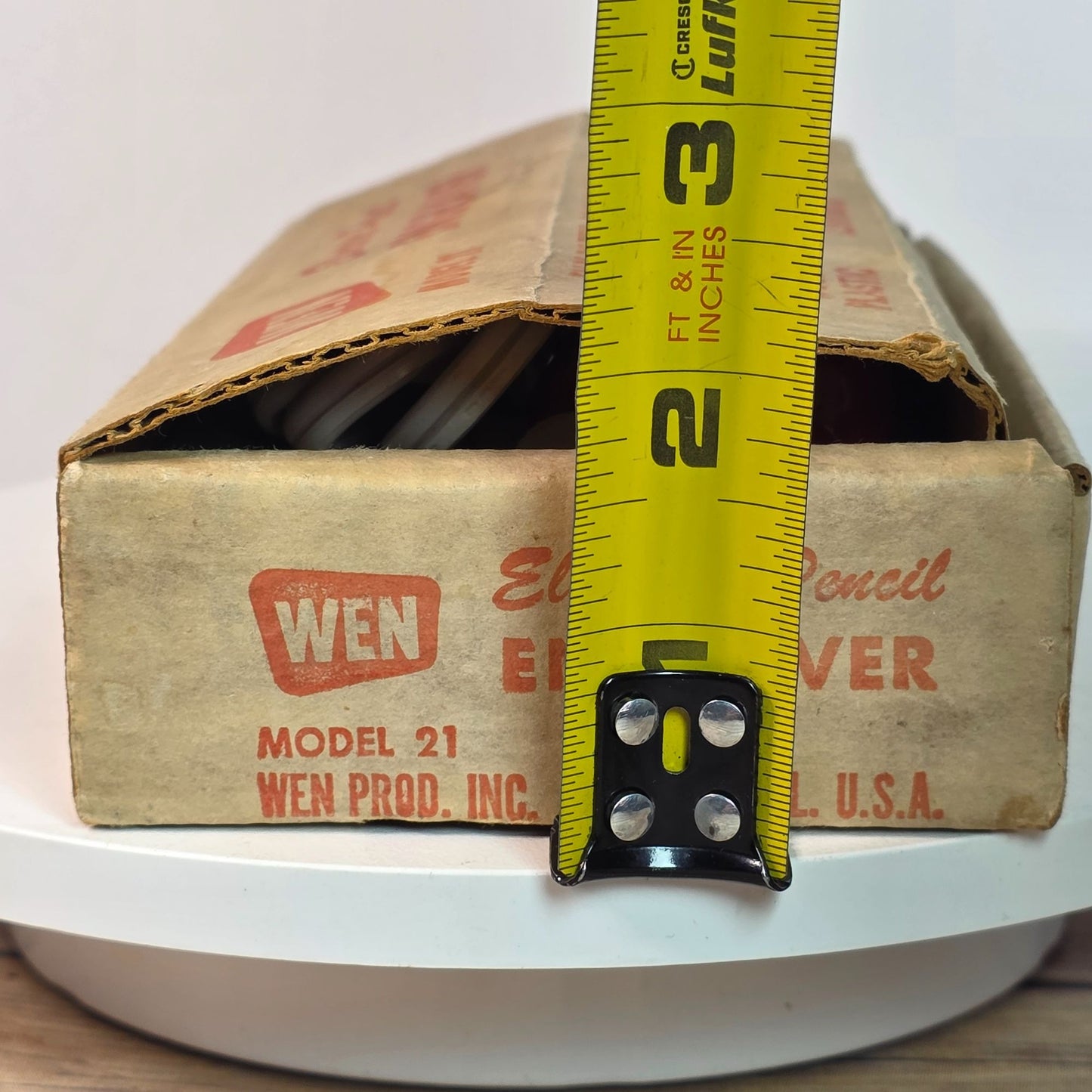 Vintage Wen Model 21 Electric Pencil Engraver With Box