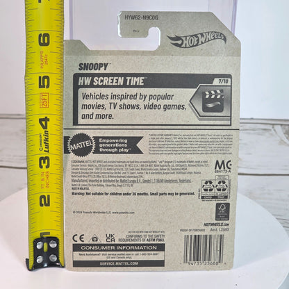 Hot Wheels Snoopy HW Screen Time Die-Cast Car