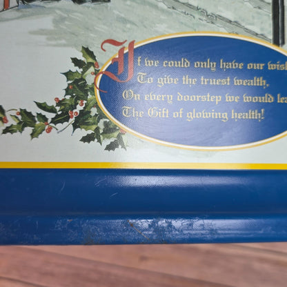 Vintage 1996 Campbells Soup "Christmas Wish" Metal Tray