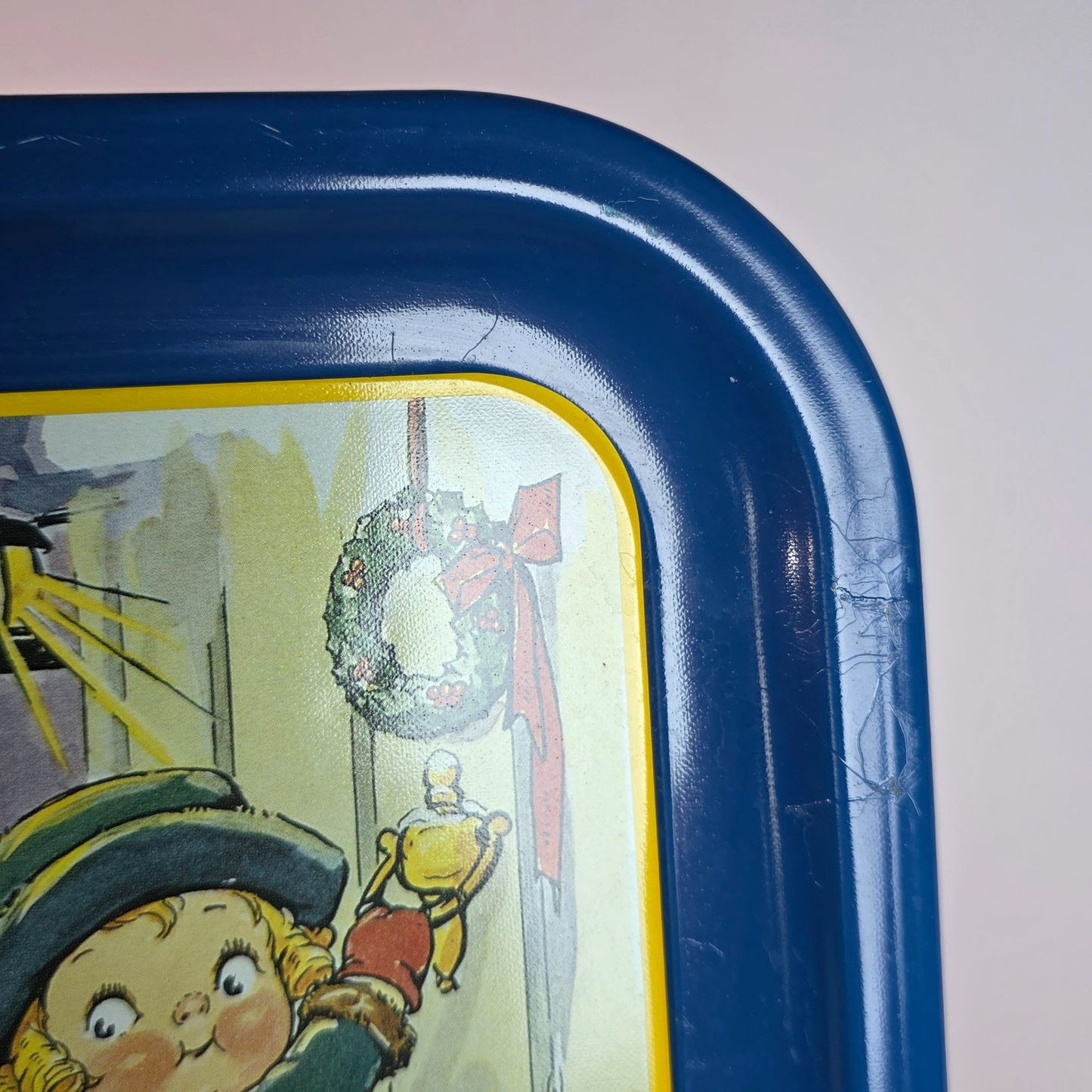 Vintage 1996 Campbells Soup "Christmas Wish" Metal Tray