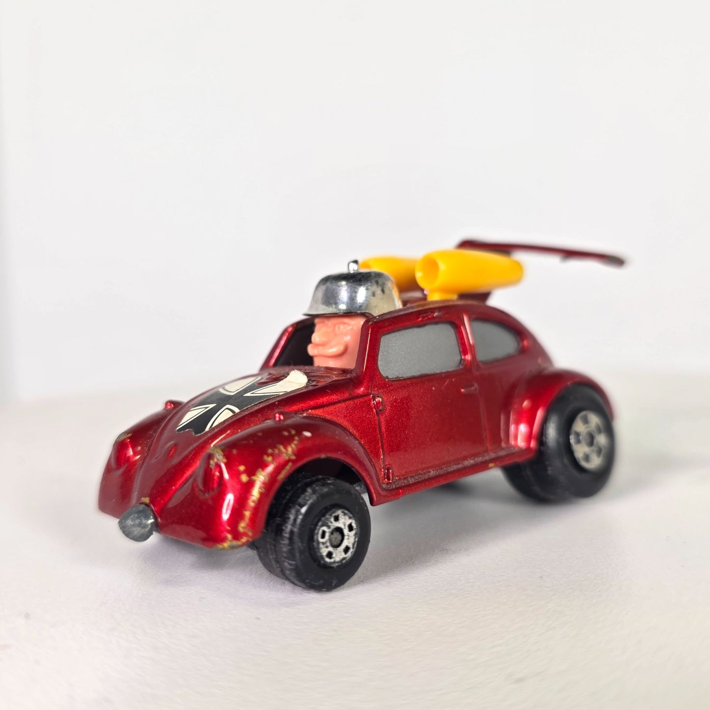 1972 Matchbox Superfast No. 11 Flying Bug With Red Body & Yellow Accessories