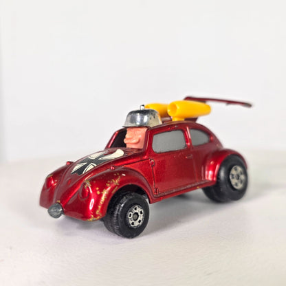 1972 Matchbox Superfast No. 11 Flying Bug With Red Body & Yellow Accessories
