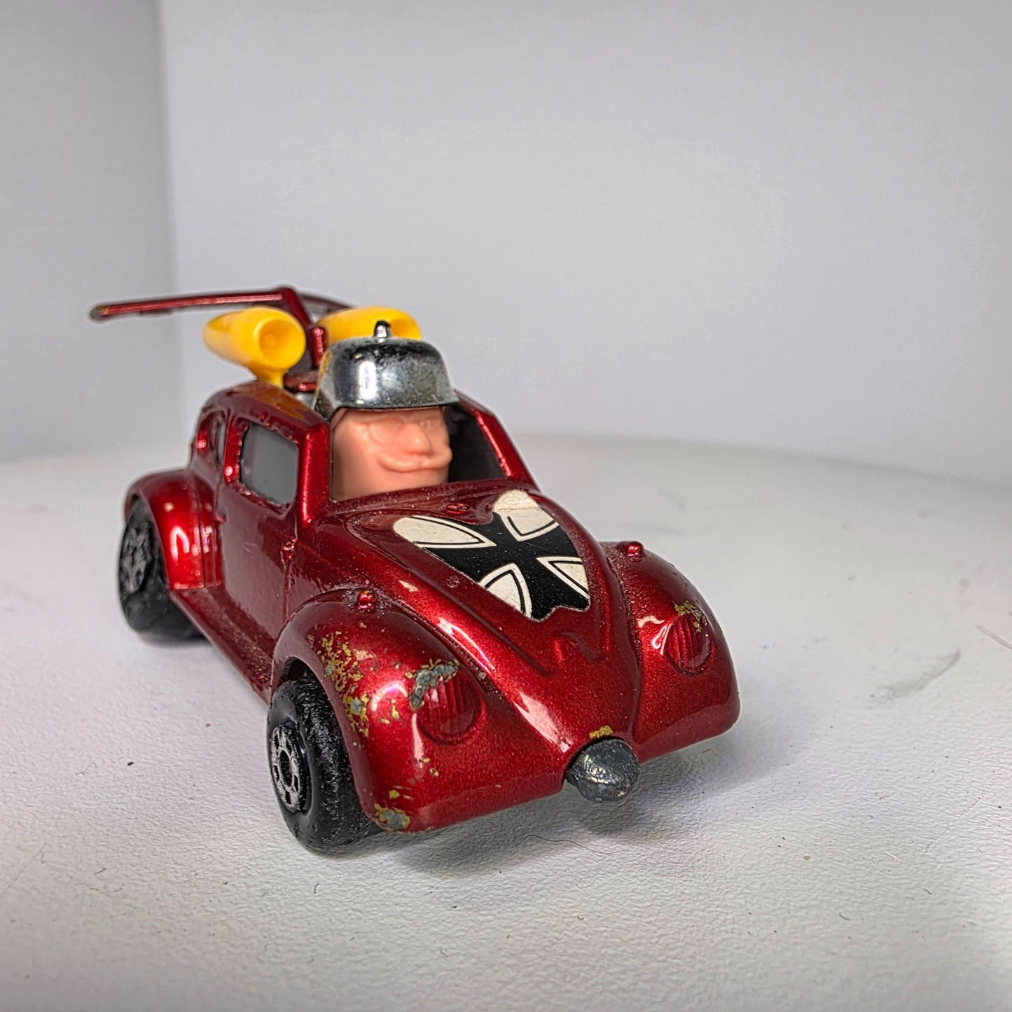 1972 Matchbox Superfast No. 11 Flying Bug With Red Body & Yellow Accessories