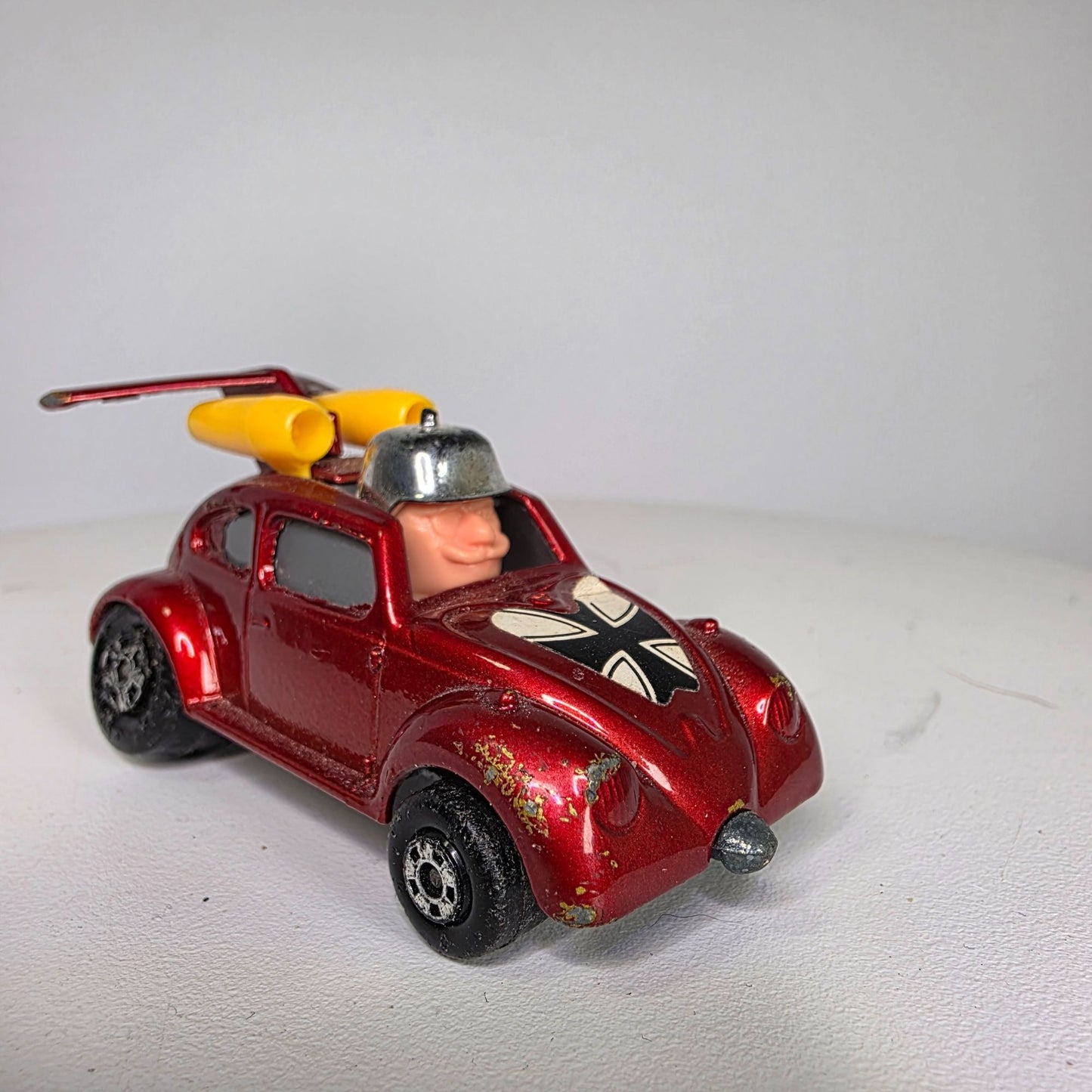 1972 Matchbox Superfast No. 11 Flying Bug With Red Body & Yellow Accessories