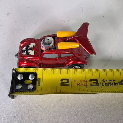 1972 Matchbox Superfast No. 11 Flying Bug With Red Body & Yellow Accessories
