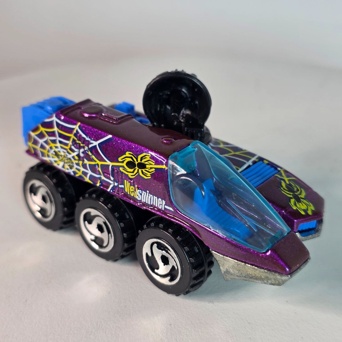 Hot Wheels Webspinner 1988 Purple Die-Cast Car