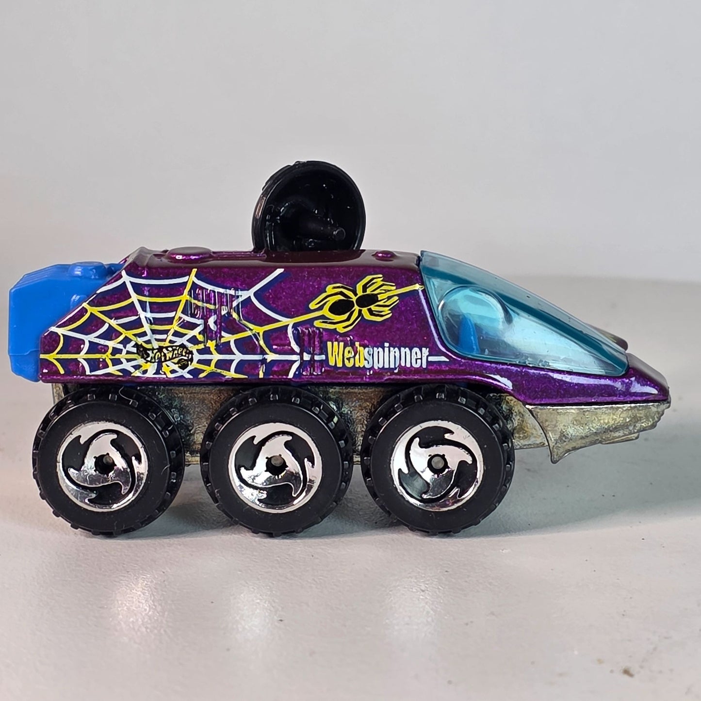 Hot Wheels Webspinner 1988 Purple Die-Cast Car