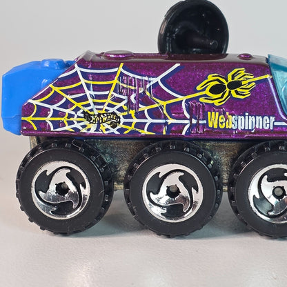 Hot Wheels Webspinner 1988 Purple Die-Cast Car