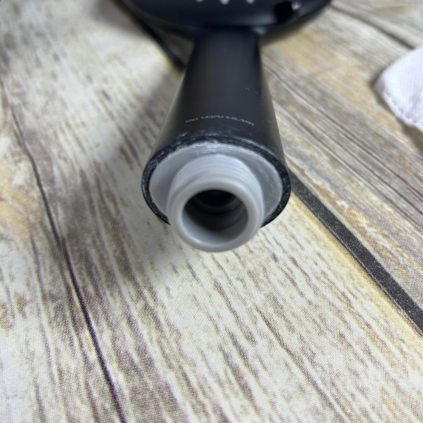 Gabrylly Wall Mounted Pressure Balanced Bath/Shower Faucet Set With Rainfall Showerhead & Handheld Sprayer In Matte Black Finish