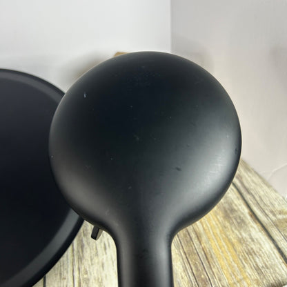 Gabrylly Wall Mounted Pressure Balanced Bath/Shower Faucet Set With Rainfall Showerhead & Handheld Sprayer In Matte Black Finish