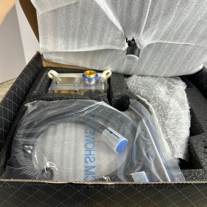 Gabrylly Wall Mounted Pressure Balanced Bath/Shower Faucet Set With Rainfall Showerhead & Handheld Sprayer In Matte Black Finish