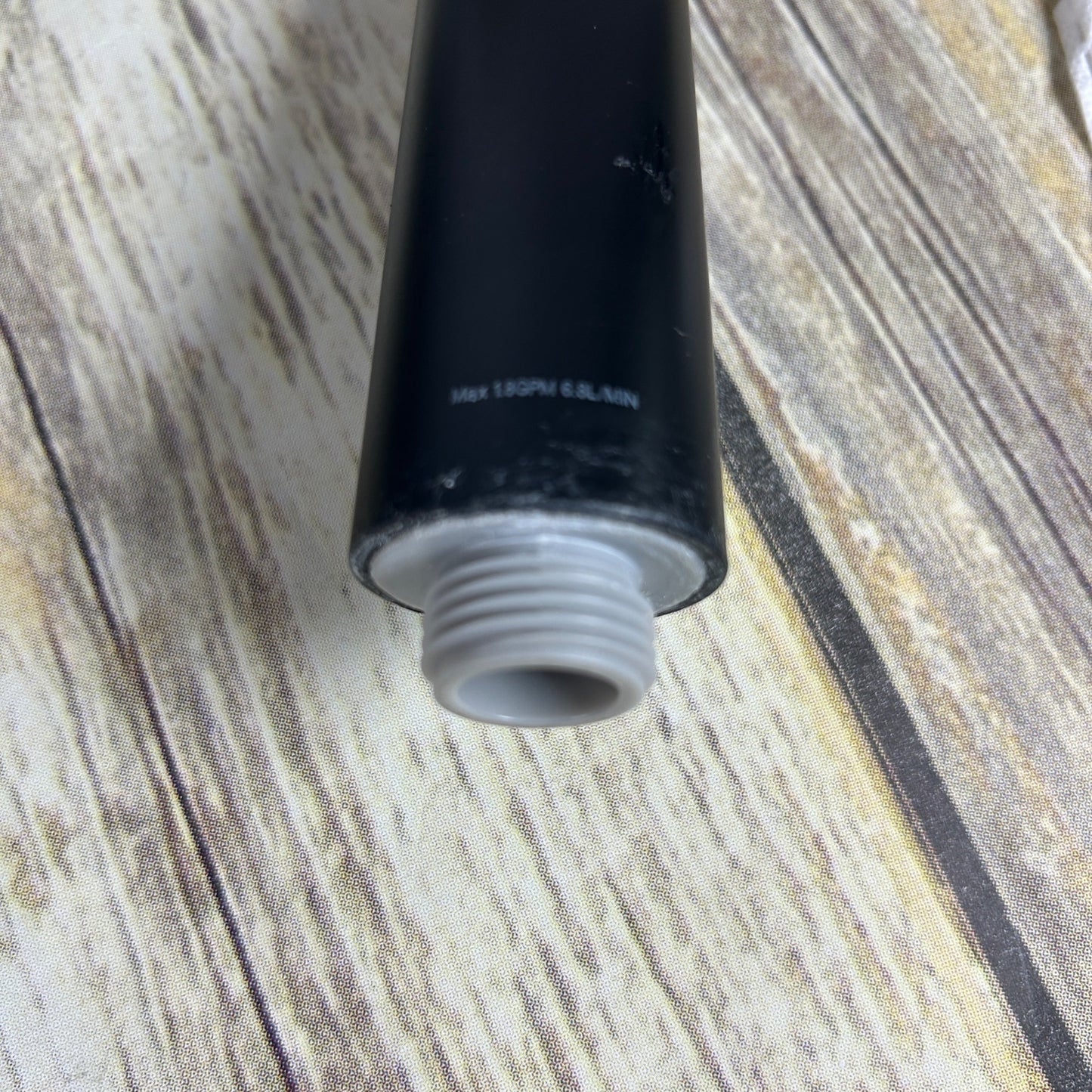 Gabrylly Wall Mounted Pressure Balanced Bath/Shower Faucet Set With Rainfall Showerhead & Handheld Sprayer In Matte Black Finish