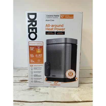 Dreo 1500W PTC Ceramic Heater With Oscillation & LED Display For Indoor Use