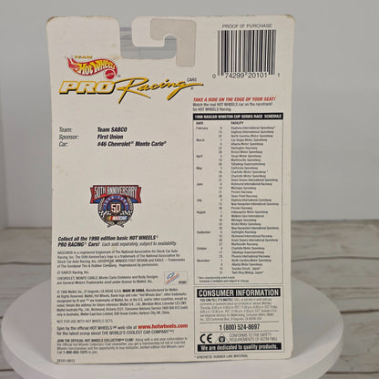 Hot Wheels Pro Racing 1998 Collector Edition Die-Cast Car #46 Trading Paint Series