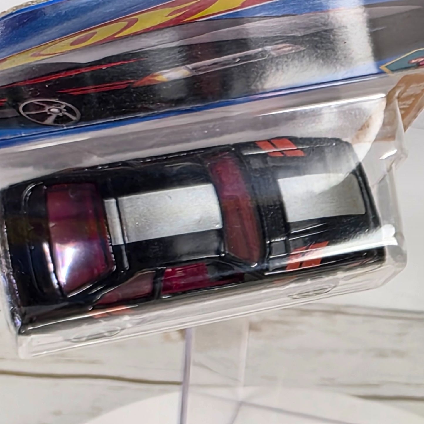 Hot Wheels 92 Ford Mustang Die-Cast Model 1:64 Scale Limited Edition 127/250 70s Vs 90s Series Black & Red Design