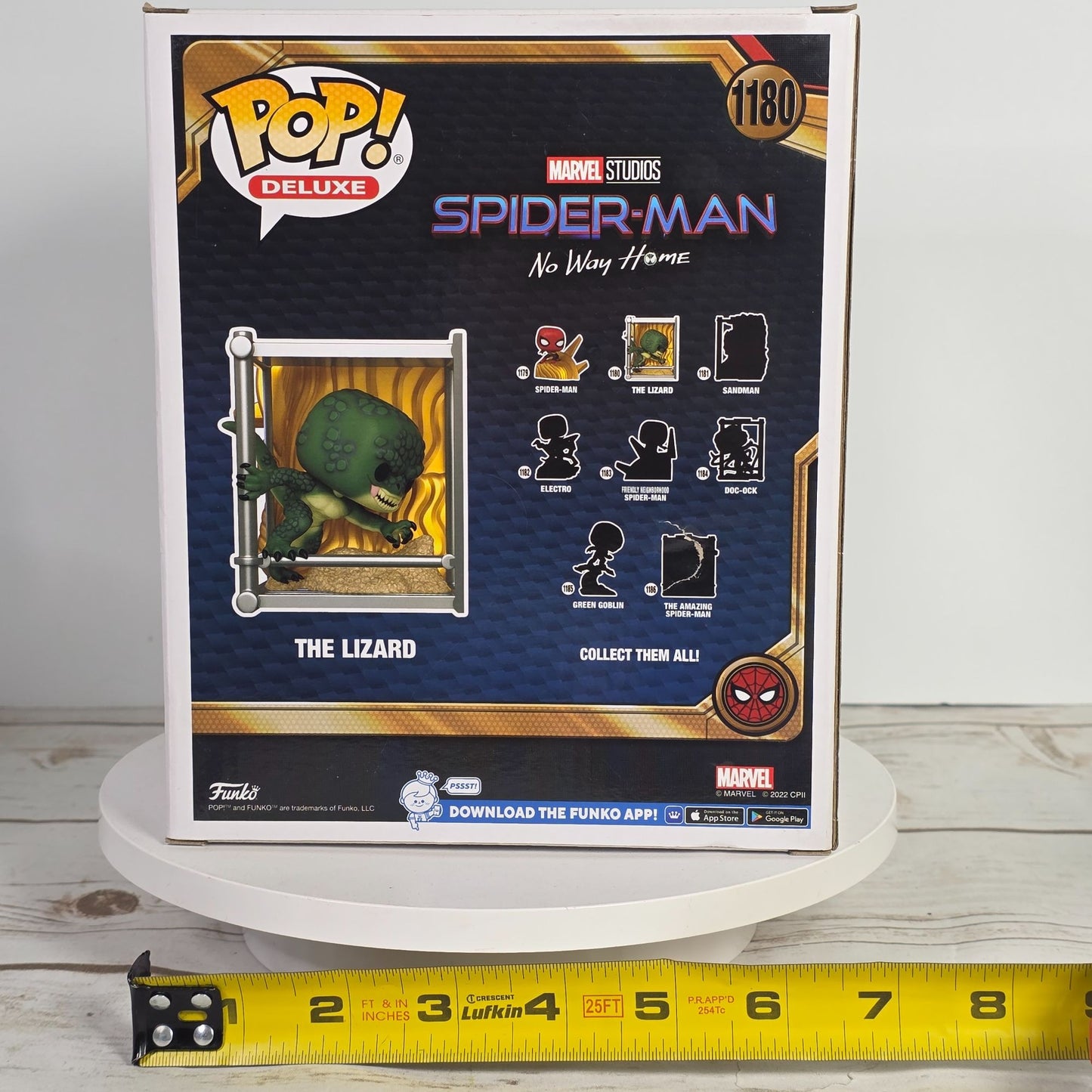 Funko Pop! Deluxe Spider-Man: No Way Home The Lizard 1180 Target Exclusive Bobblehead
