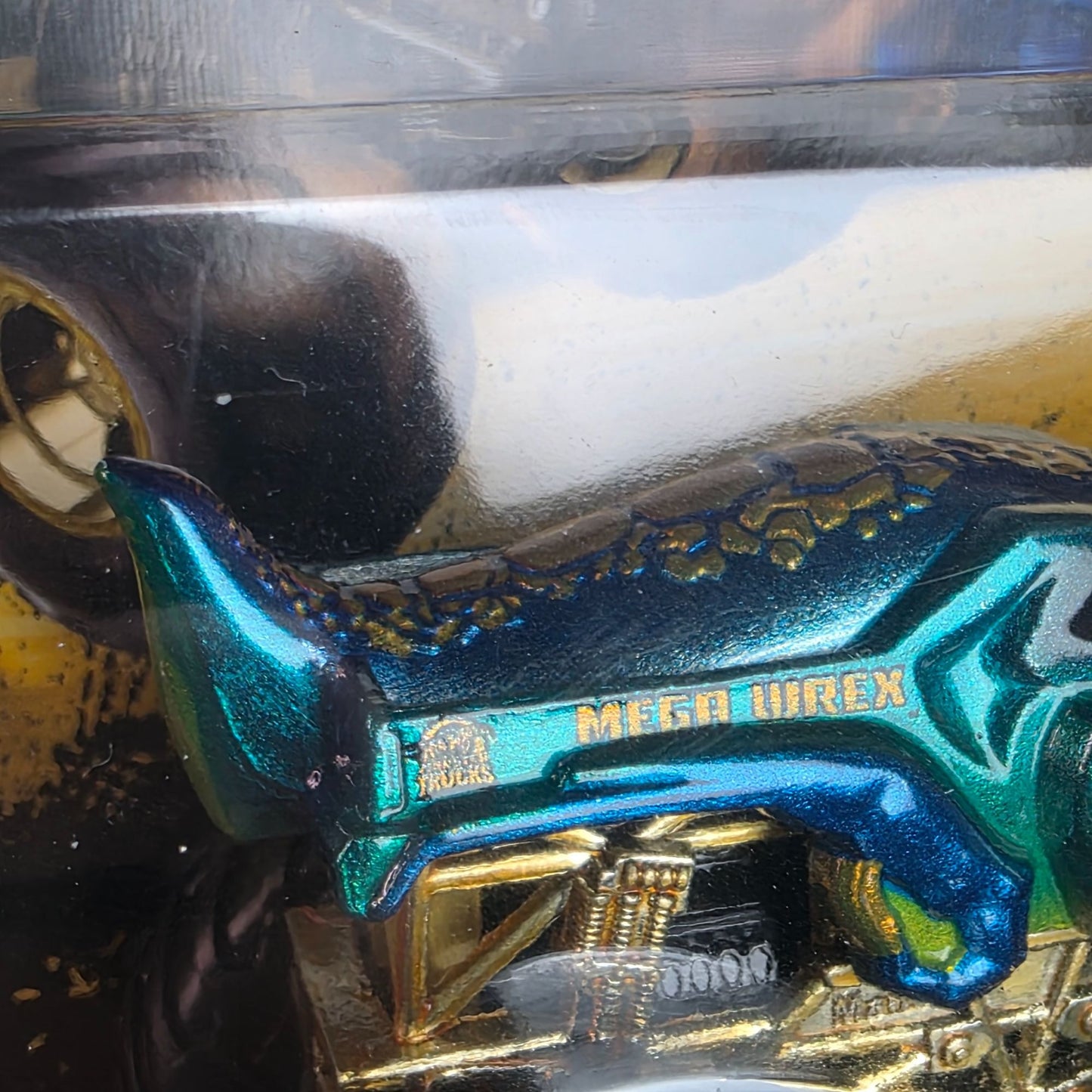 Hot Wheels Monster Trucks Mega-Wrex Trophy Champions Edition With Gold Accents & 50th Bigfoot Logo