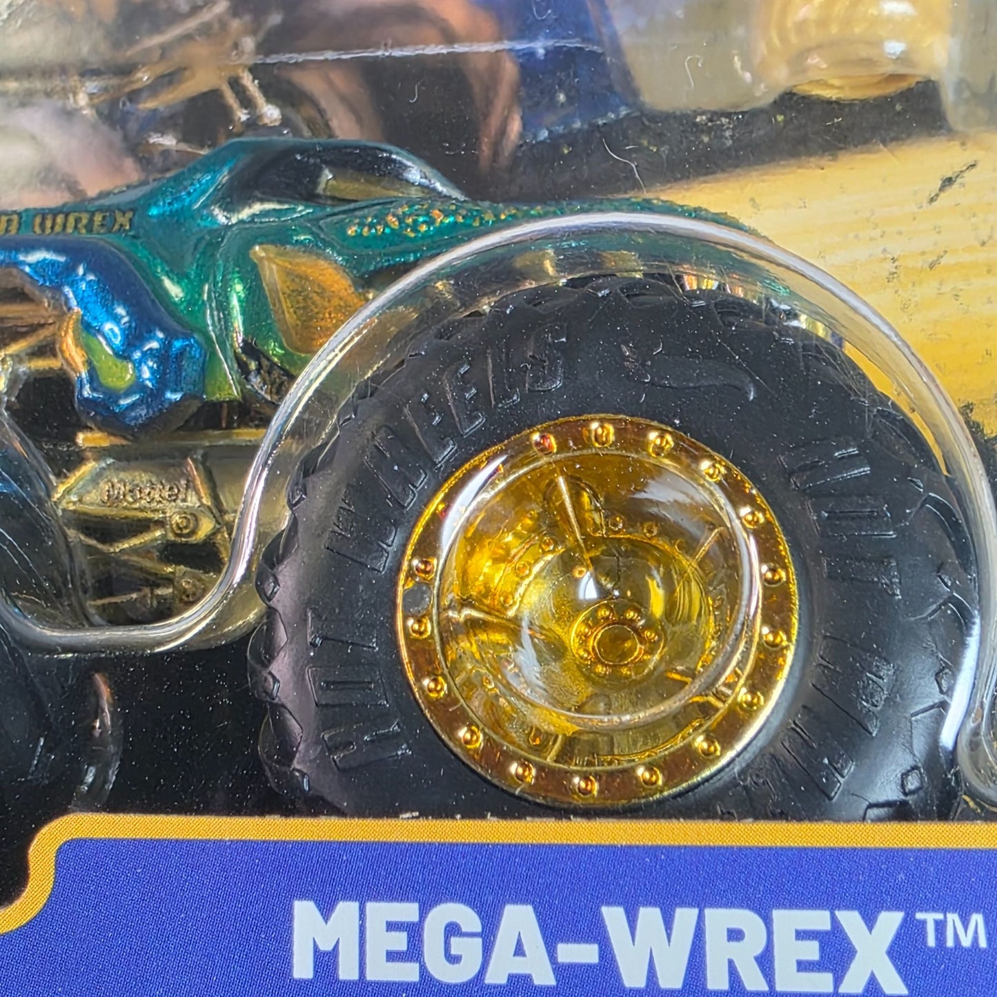 Hot Wheels Monster Trucks Mega-Wrex Trophy Champions Edition With Gold Accents & 50th Bigfoot Logo