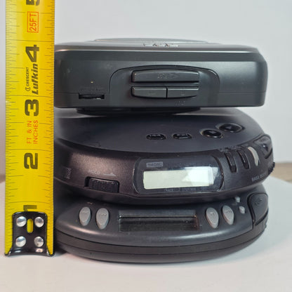 Lot Of Vintage Sony Discman ESP D-242CK & Panasonic SL-SW405 CD Players RCA Cassette Player For Parts