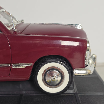 1949 Ford Convertible Diecast Model Car 1:18 Scale By MIRA With Box