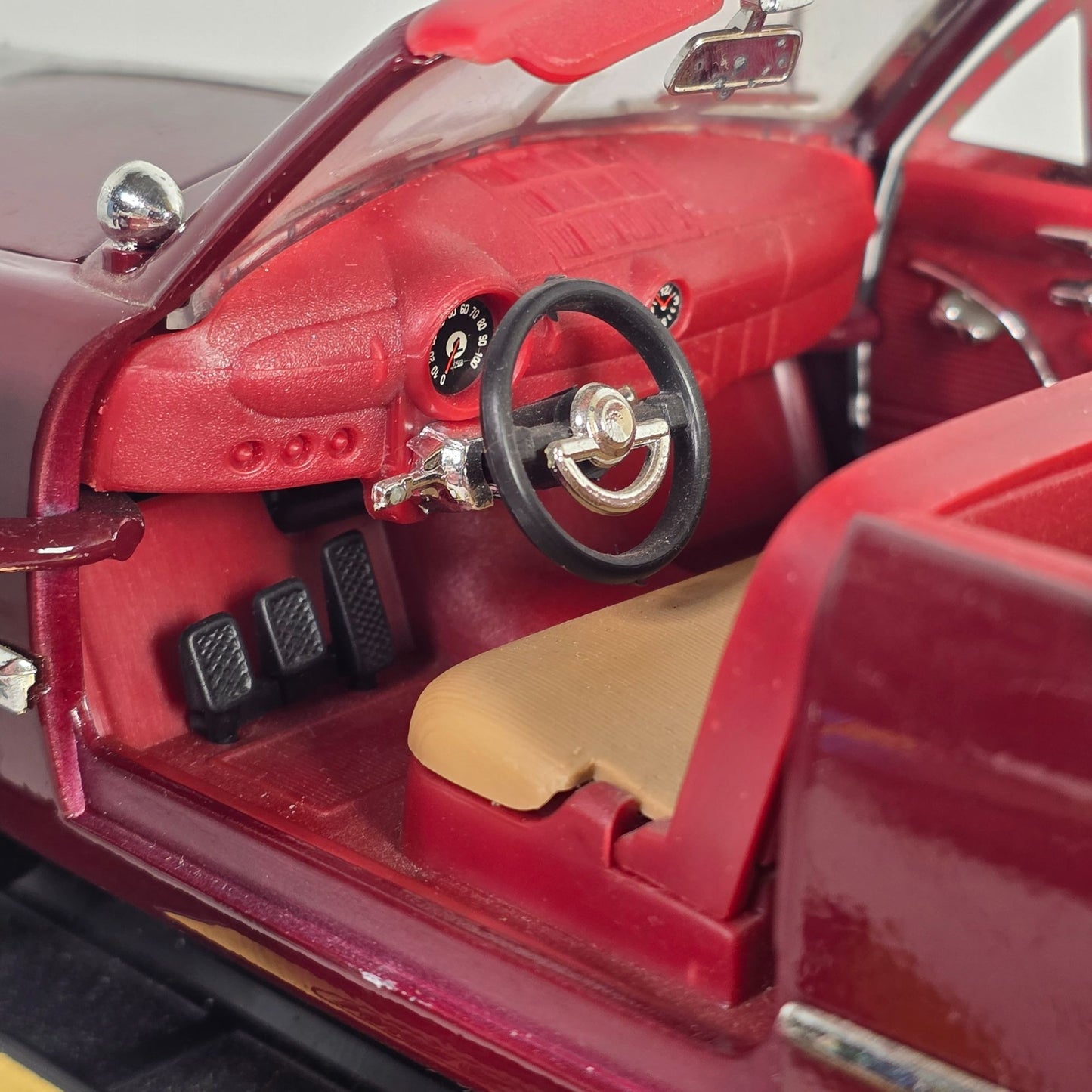 1949 Ford Convertible Diecast Model Car 1:18 Scale By MIRA With Box