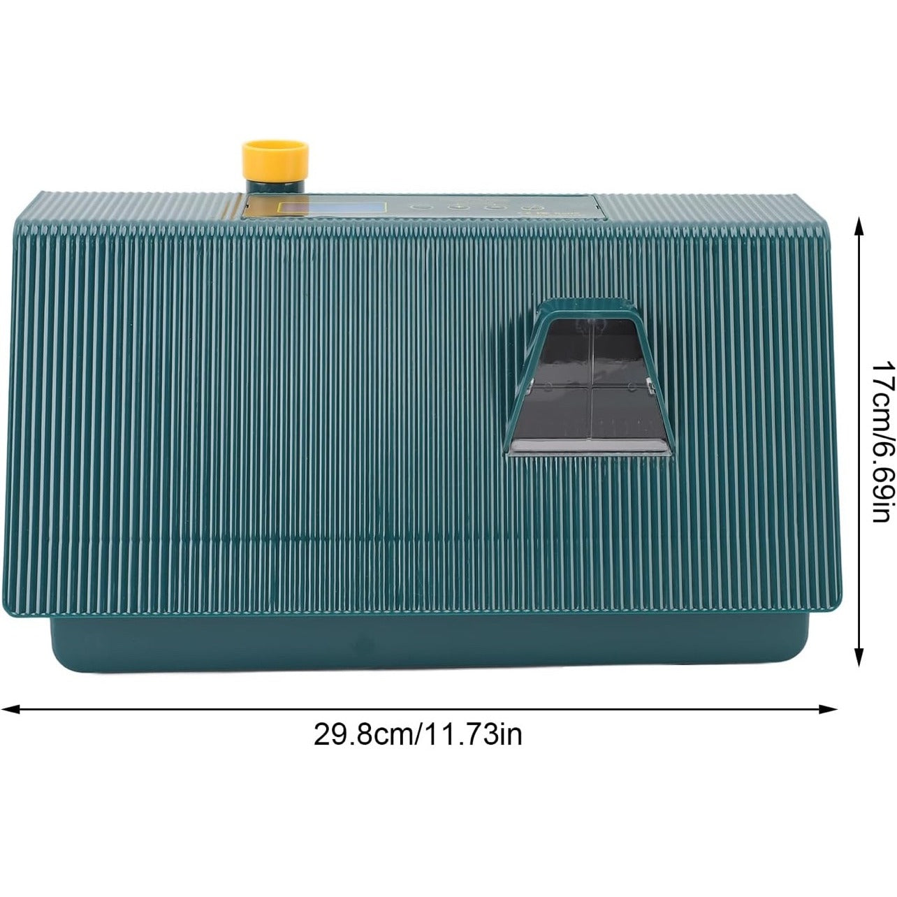 TalaBide Digital Chicken Egg Incubator With Adjustable Settings Auto Temperature & Humidity Control 225W Power Green & Yellow