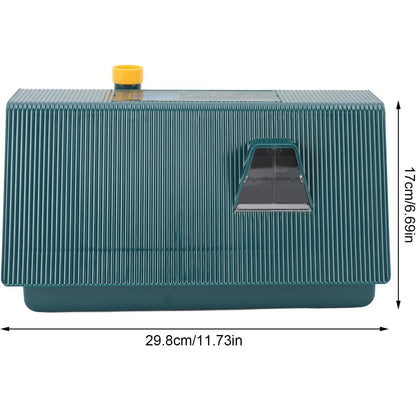 TalaBide Digital Chicken Egg Incubator With Adjustable Settings Auto Temperature & Humidity Control 225W Power Green & Yellow