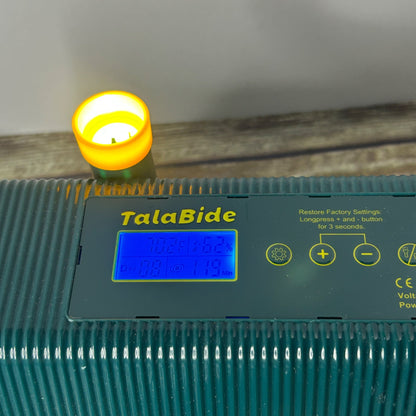 TalaBide Digital Chicken Egg Incubator With Adjustable Settings Auto Temperature & Humidity Control 225W Power Green & Yellow