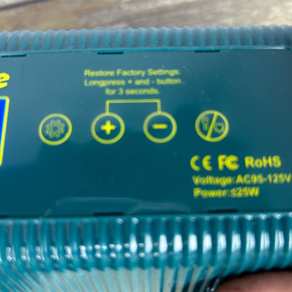 TalaBide Digital Chicken Egg Incubator With Adjustable Settings Auto Temperature & Humidity Control 225W Power Green & Yellow