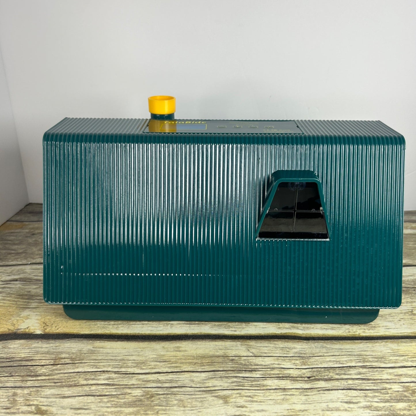 TalaBide Digital Chicken Egg Incubator With Adjustable Settings Auto Temperature & Humidity Control 225W Power Green & Yellow