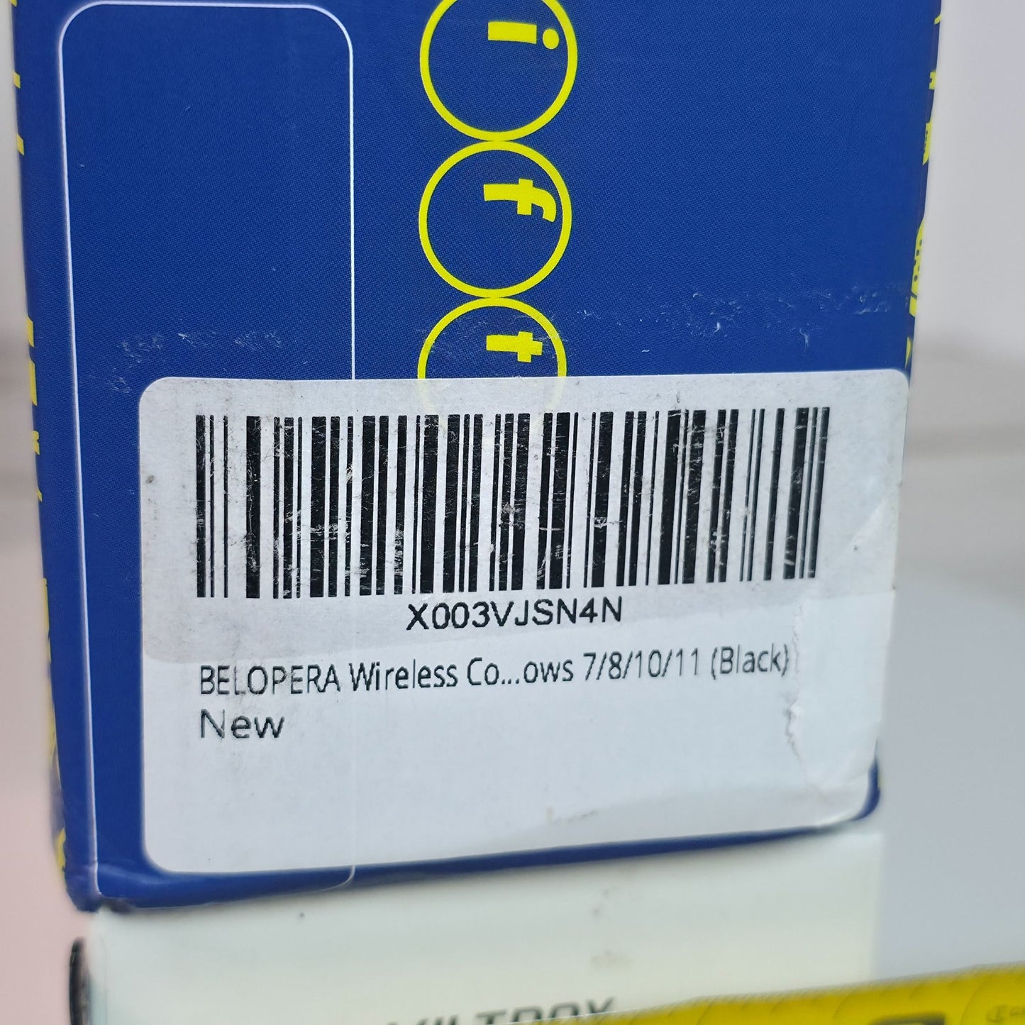 Belopera Xbox 360 Wireless Controller Black With Multi-Color Buttons