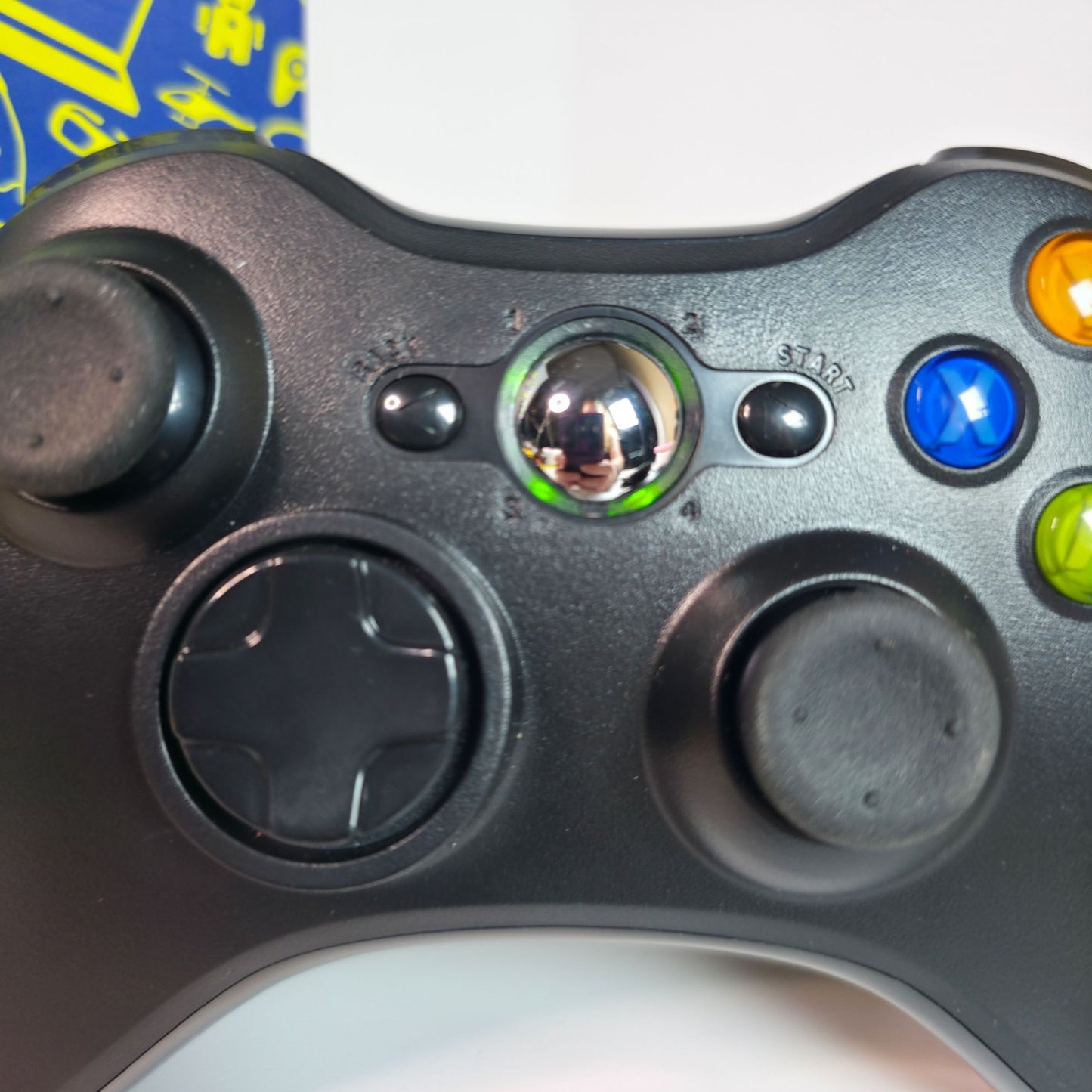 Belopera Xbox 360 Wireless Controller Black With Multi-Color Buttons