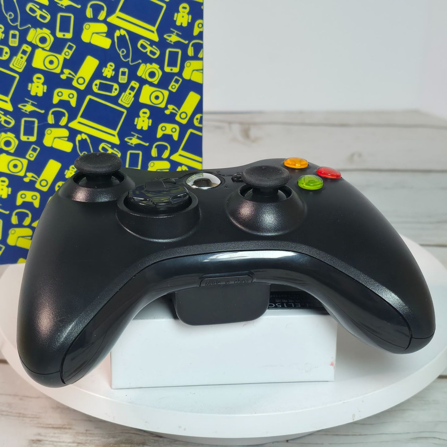 Belopera Xbox 360 Wireless Controller Black With Multi-Color Buttons