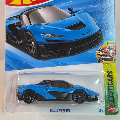 Hot Wheels McLaren W1 Blue