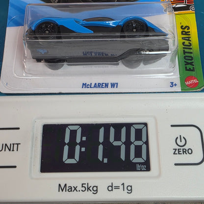 Hot Wheels McLaren W1 Blue