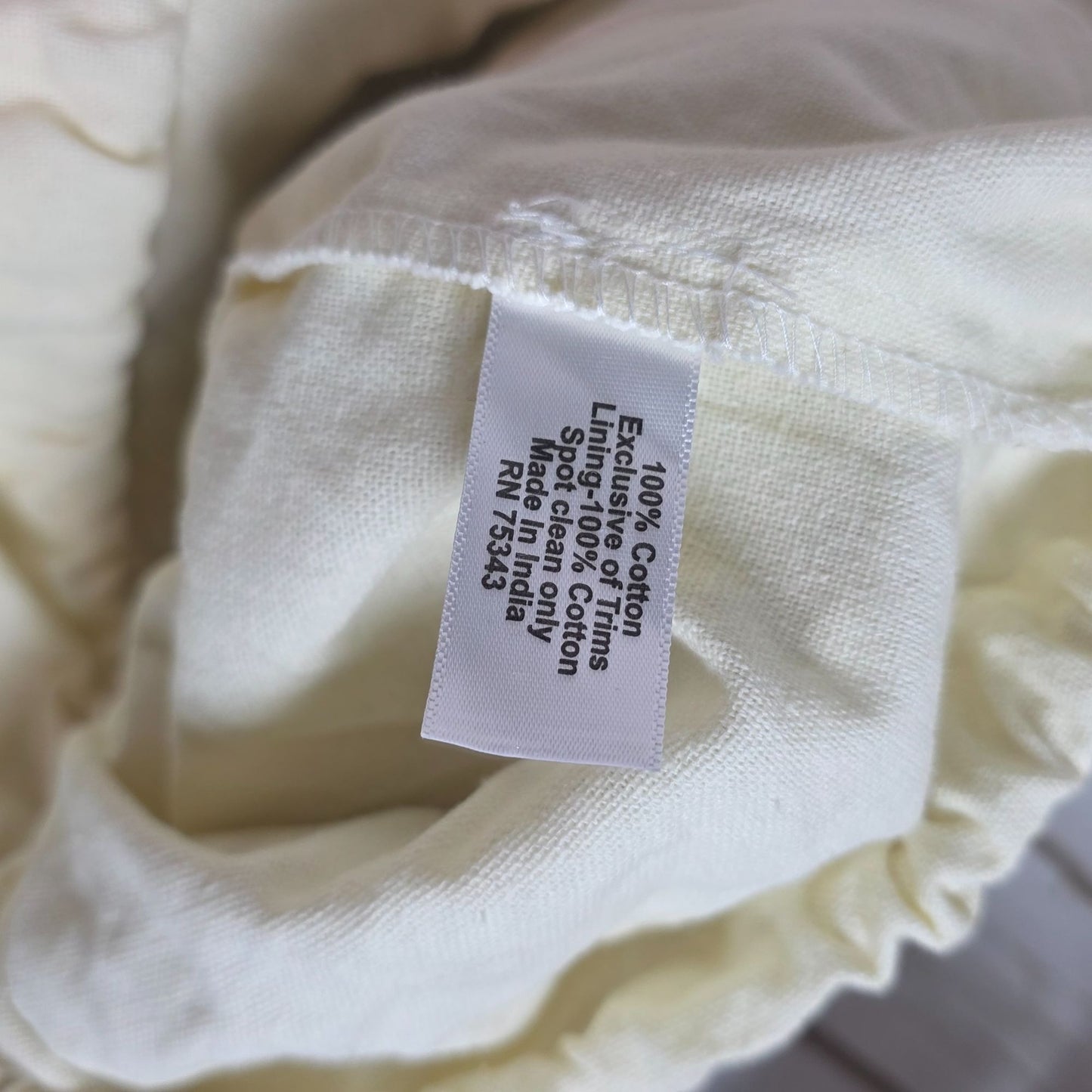 Handcrafted Crochet Tote Bag With Red & Beige Embroidery