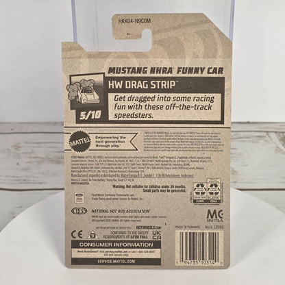 Hot Wheels Mustang NHRA Funny Car Die-Cast Model 1:64 Scale Limited Edition 140/250