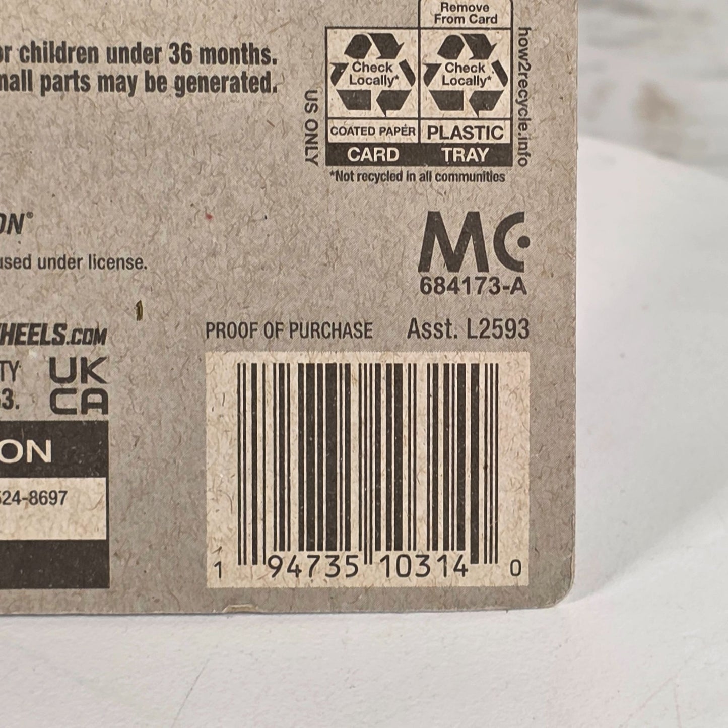 Hot Wheels Mustang NHRA Funny Car Die-Cast Model 1:64 Scale Limited Edition 140/250