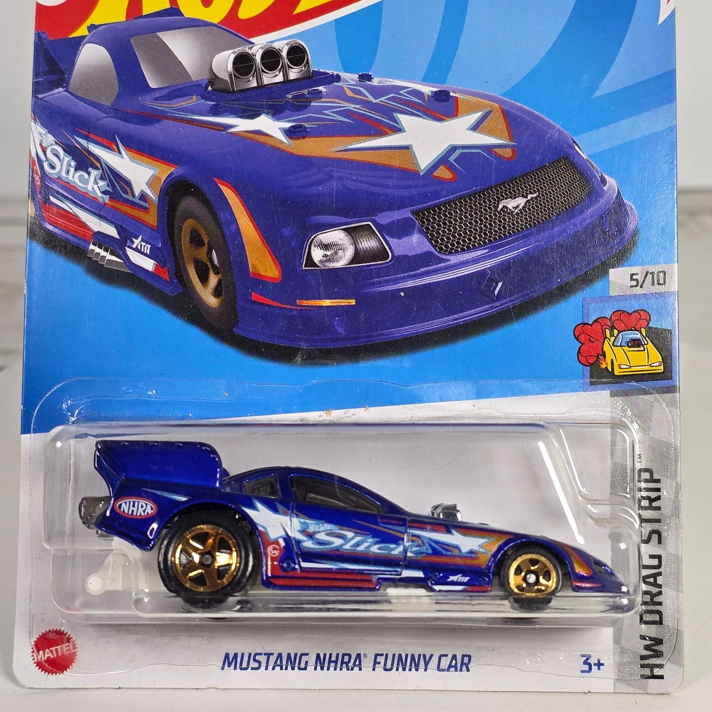 Hot Wheels Mustang NHRA Funny Car Die-Cast Model 1:64 Scale Limited Edition 140/250
