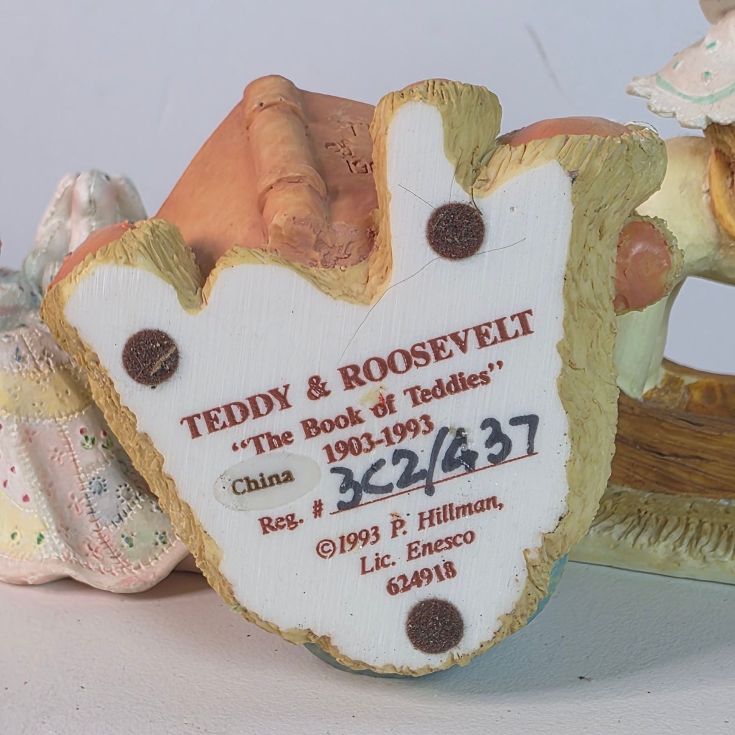 Vintage Cherished Teddies Figurine Set By Hamilton Gifts