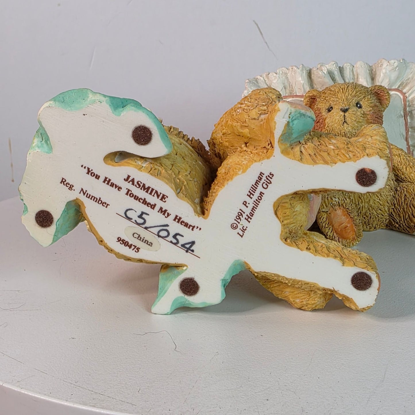 Jasmine & Mandy Bear Figurines By Lic. Hamilton Gifts