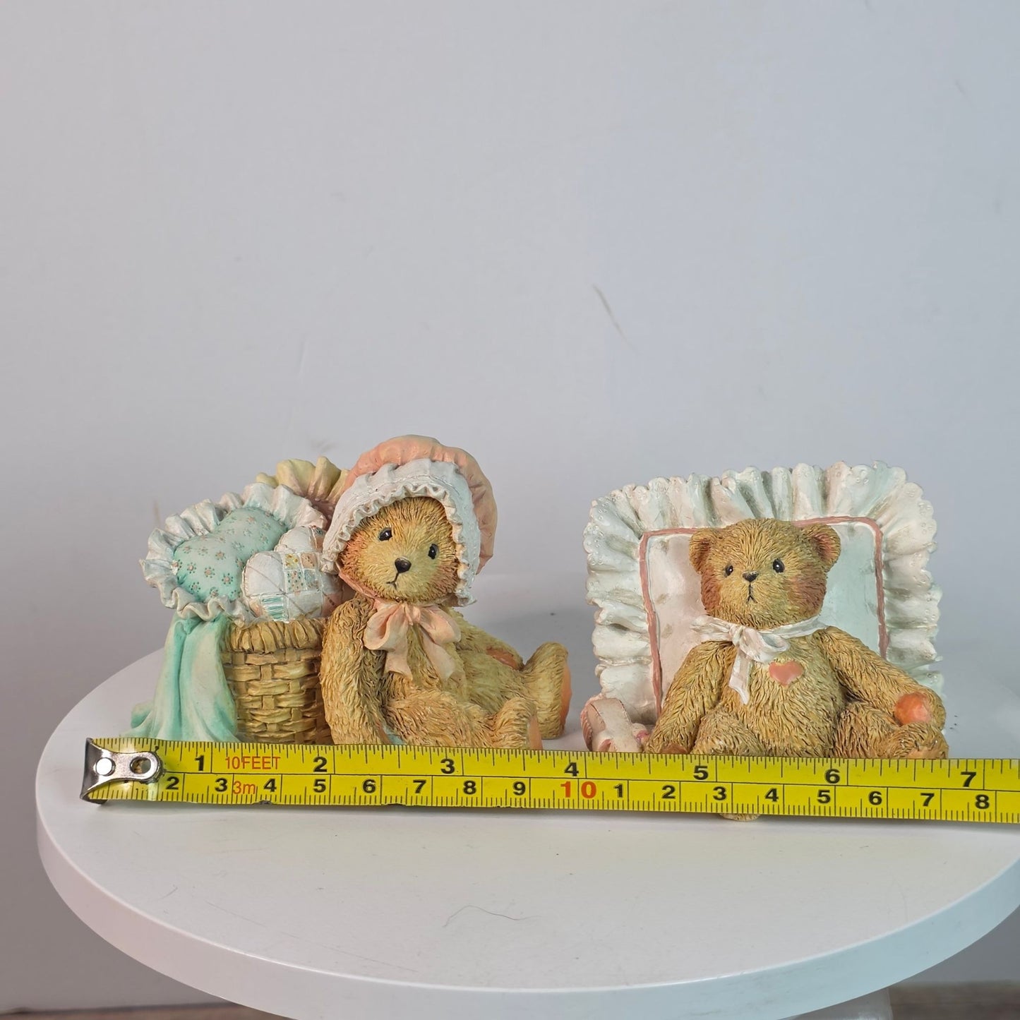 Jasmine & Mandy Bear Figurines By Lic. Hamilton Gifts
