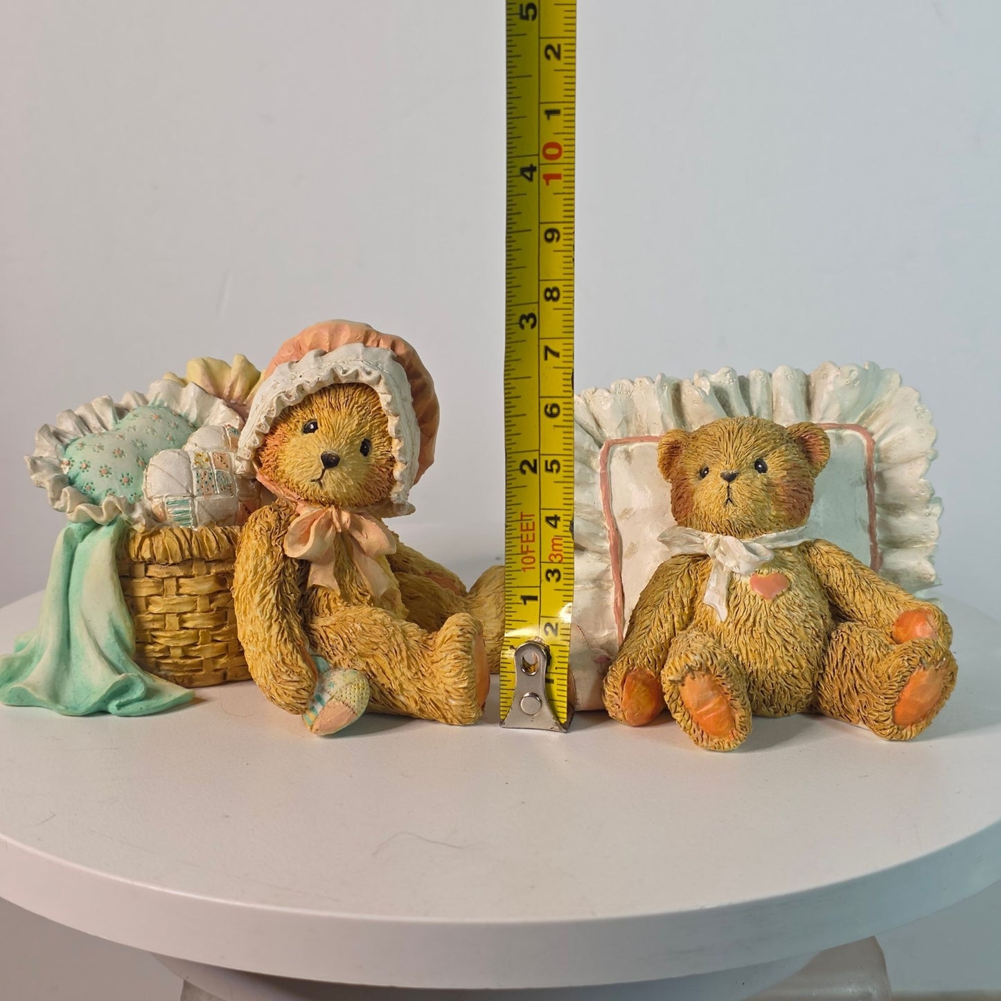 Jasmine & Mandy Bear Figurines By Lic. Hamilton Gifts