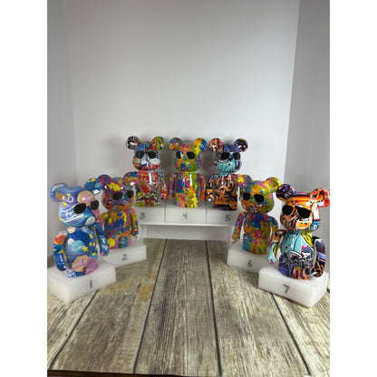 Graffiti Bears Bluetooth Speakers Customizable Colors 7 Unique Wireless Options Available