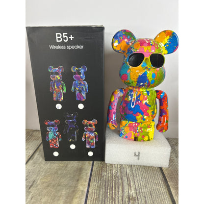 Graffiti Bears Bluetooth Speakers Customizable Colors 7 Unique Wireless Options Available
